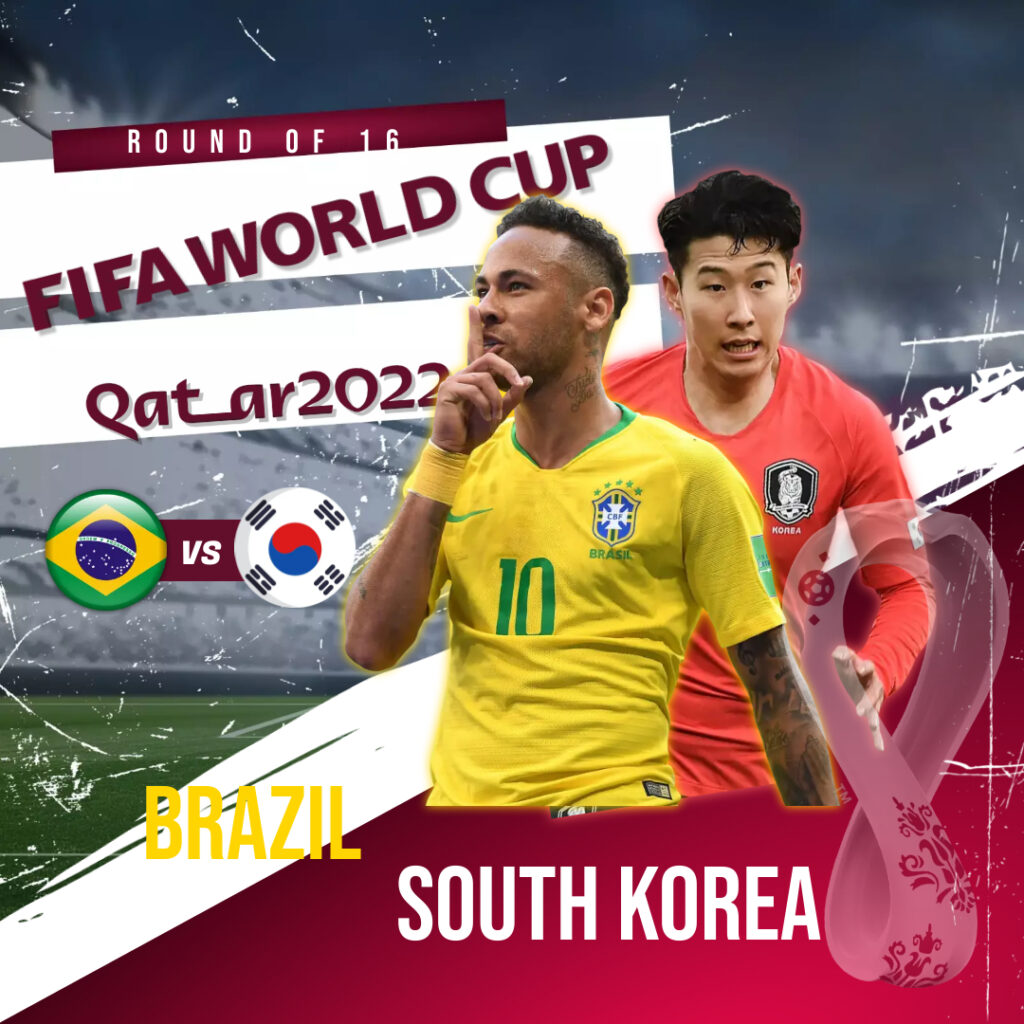 Brazil Korea Japan Croatia fifa world cup 2022